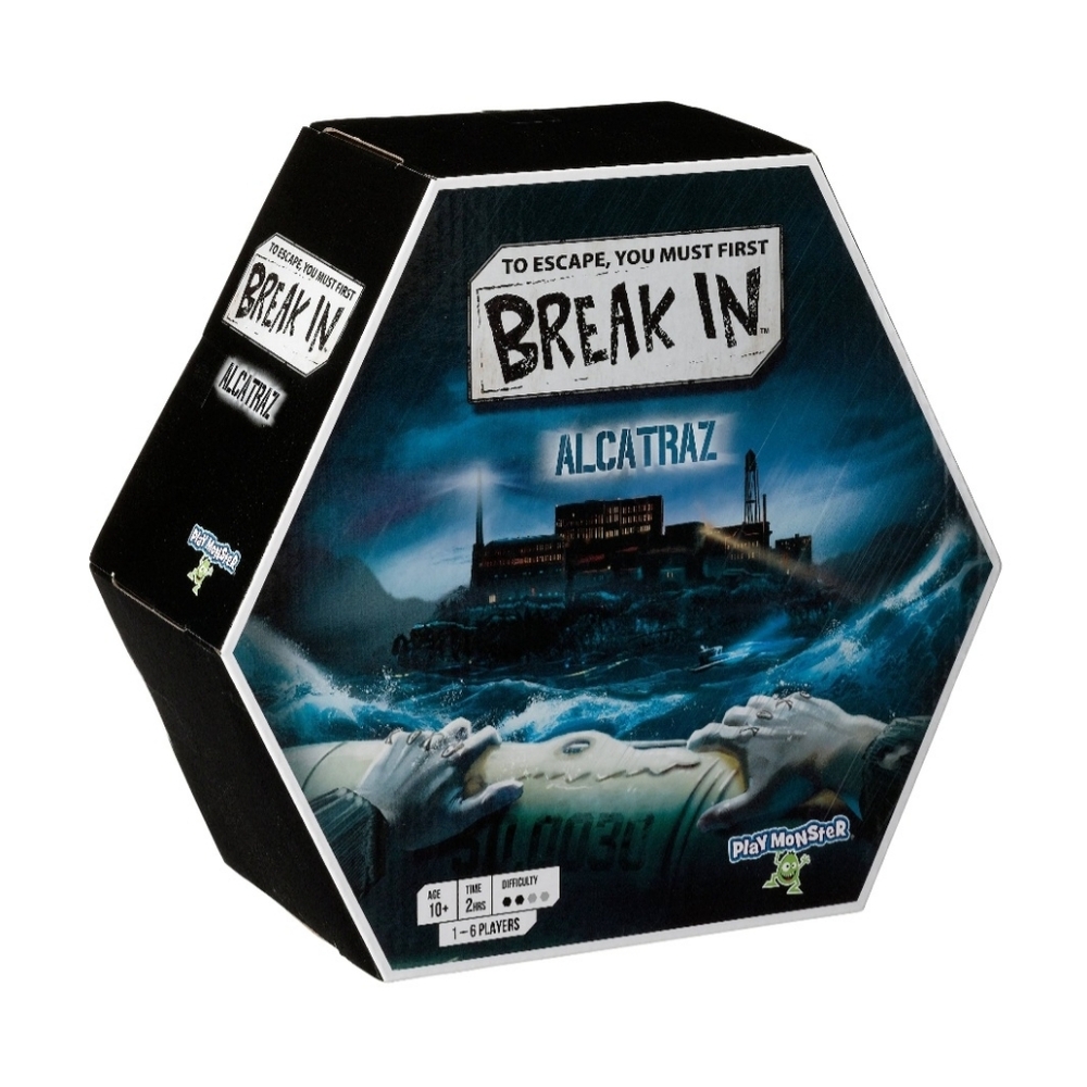 Break In: Alcatraz Escape Board Game Ages 12+